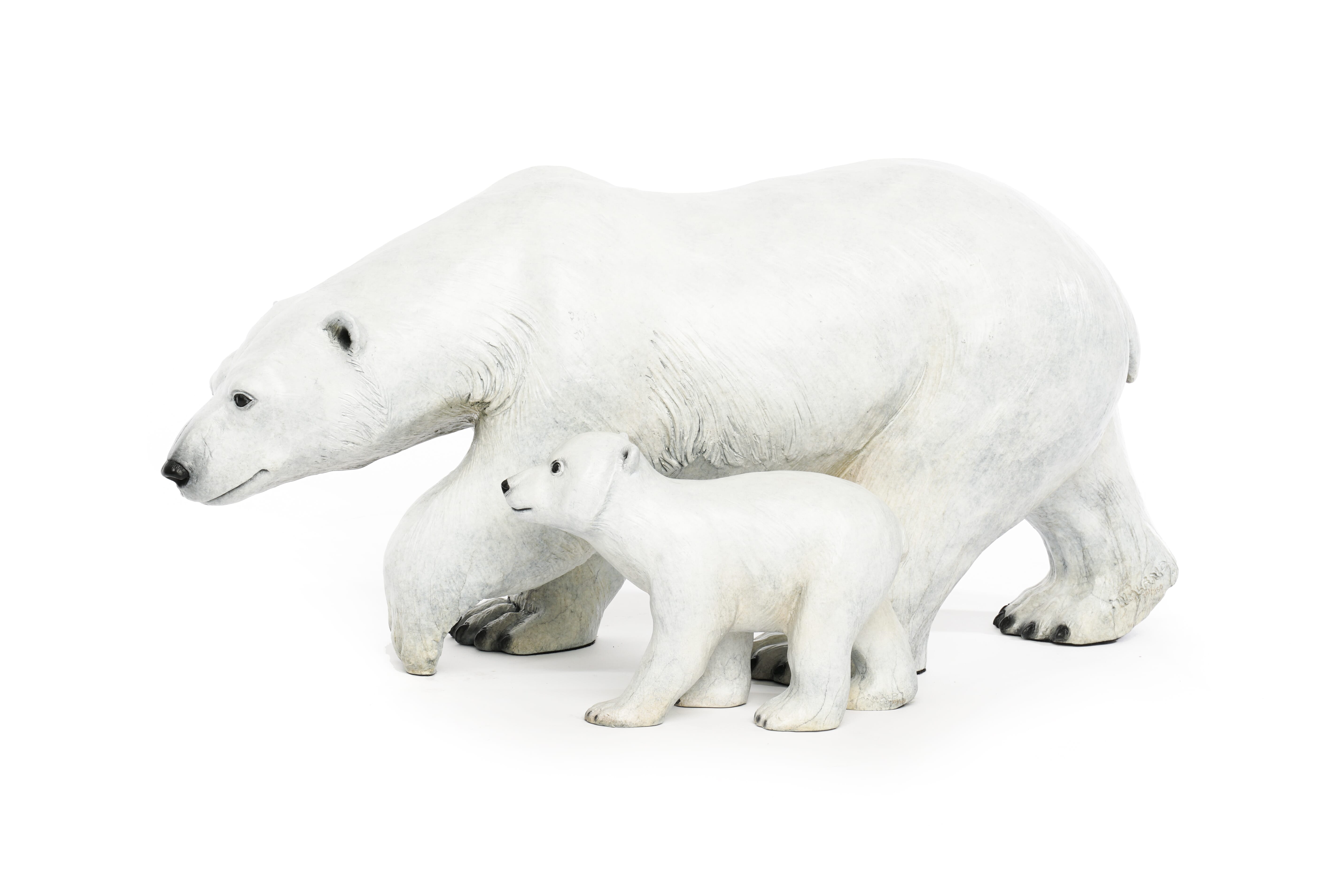Polar Bear & Cub – Wyland Worldwide